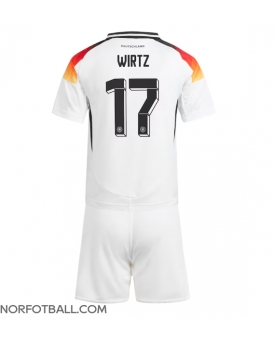 Billige Fotballdrakt Tyskland Florian Wirtz #17 Replika Hjemmedraktsett Barn EM 2024 Kortermet (med bukser)